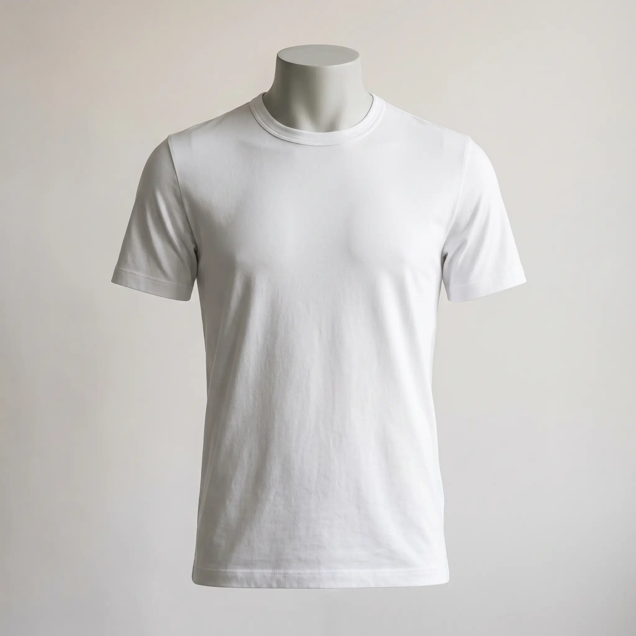 Essential Pima Cotton Tee — Cloud White